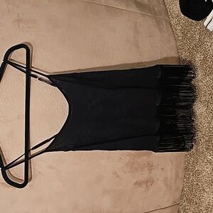 AEO tank with fringe detail. Size XS